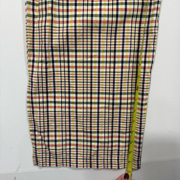 The Ragged Priest High Rise Checked Wide Pants S Chain Punk Grunge Streetwear UK - Picture 9 of 14